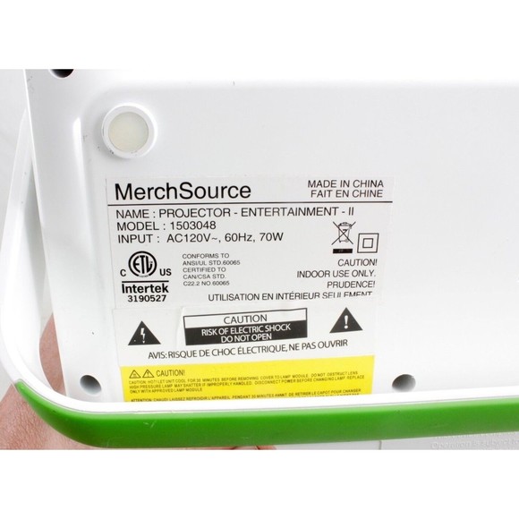 The Black Series Portable Entertainment II Projector And Infrared Headset System - Picture 4 of 9